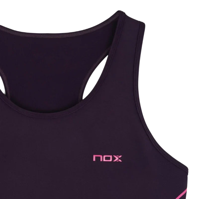 Camiseta de Tirantes NOX Pro Woman Blackberry