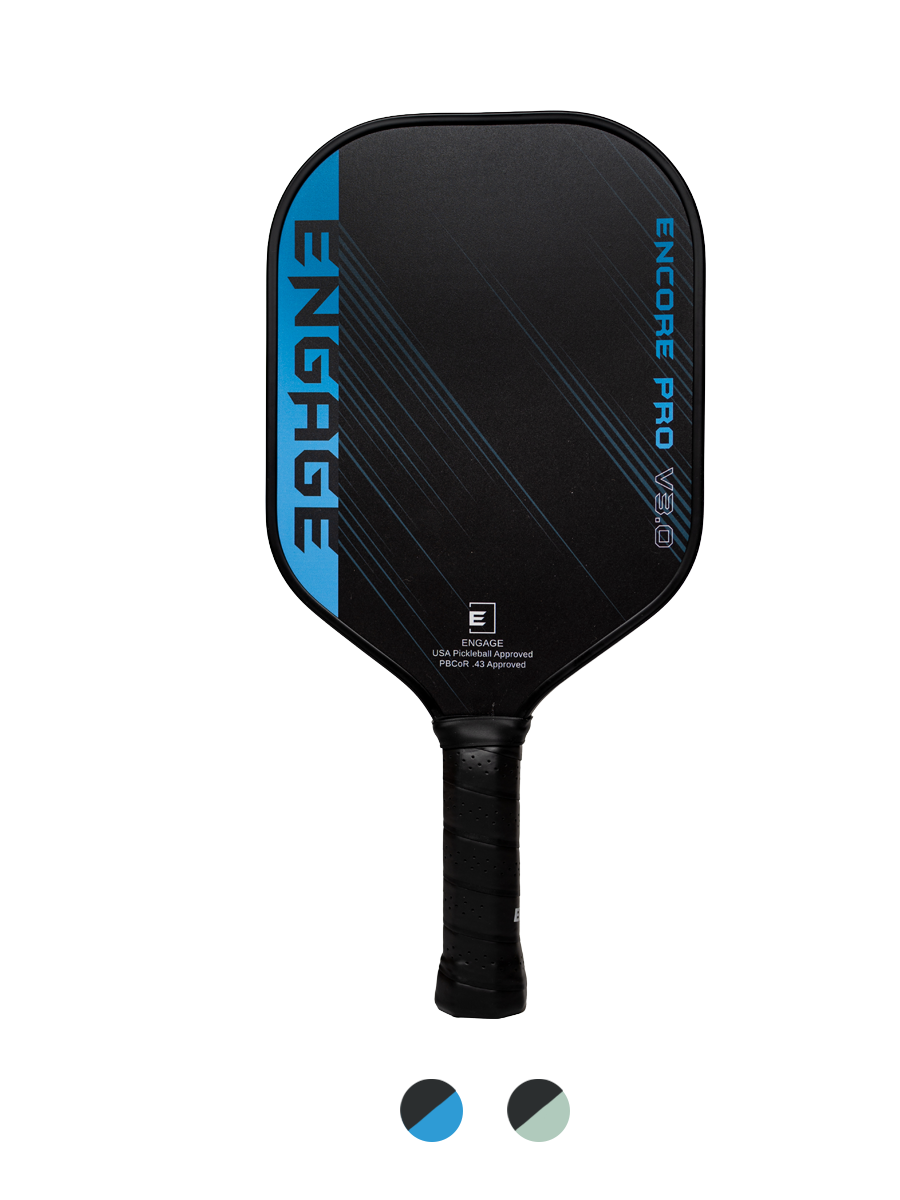 Engage Pickleball Encore Pro V3.0 Pickleball Paddle | True Carbon Skin