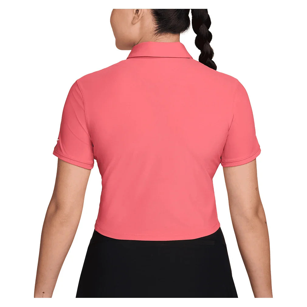 Women's Dri-FIT Victory Short Sleeve Cropped Tennis Polo