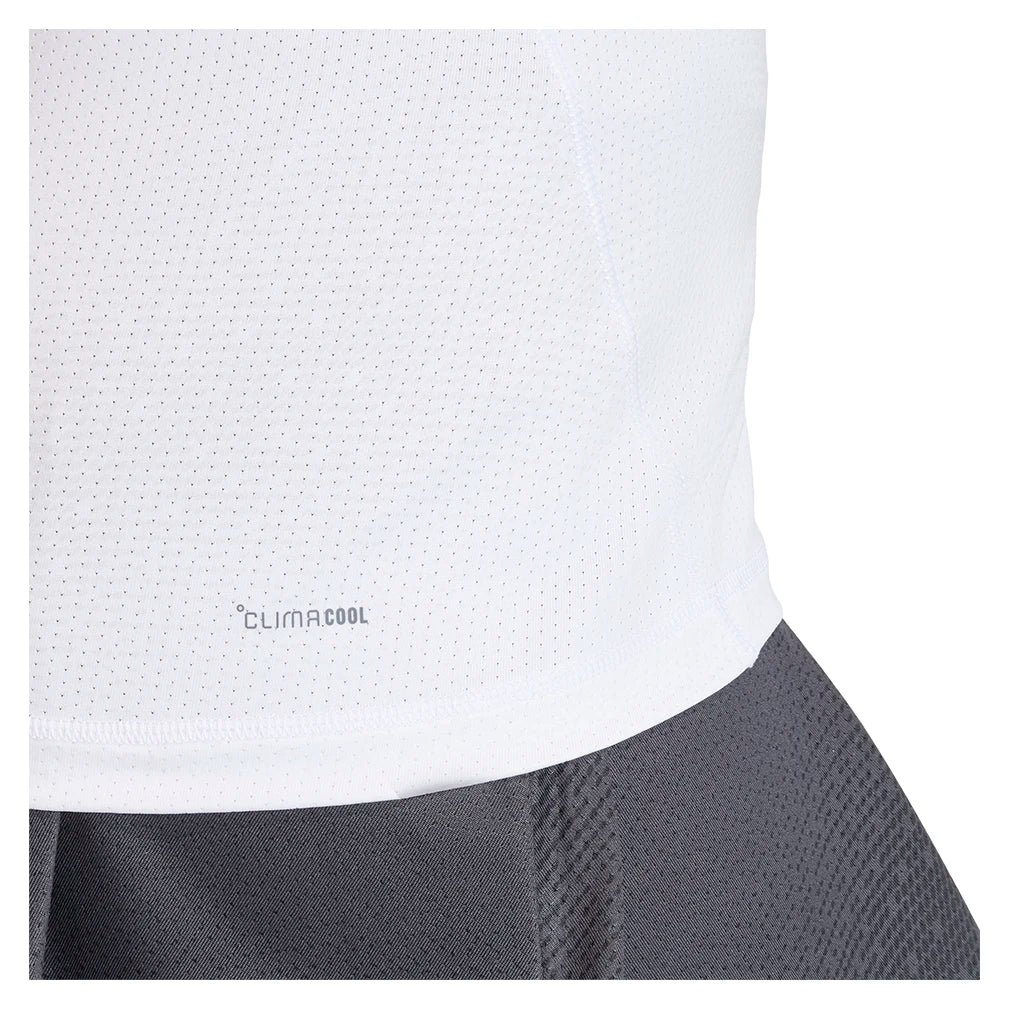 Women's Club Graph Tennis Tank White