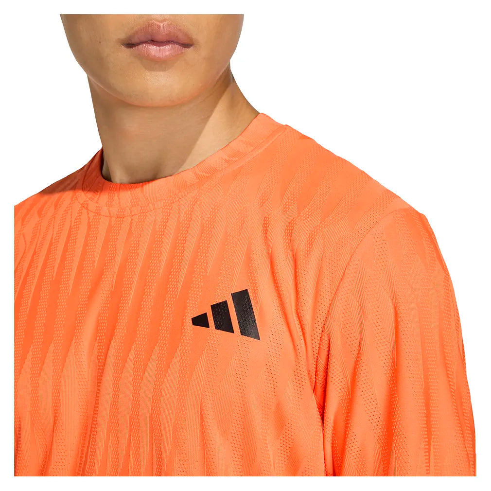 Men's Freelift Tennis Tee Pure Orange