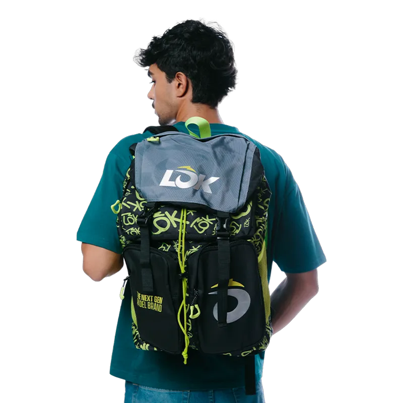 Backpack Lok Aventure Gen 2 Black/Green 2026