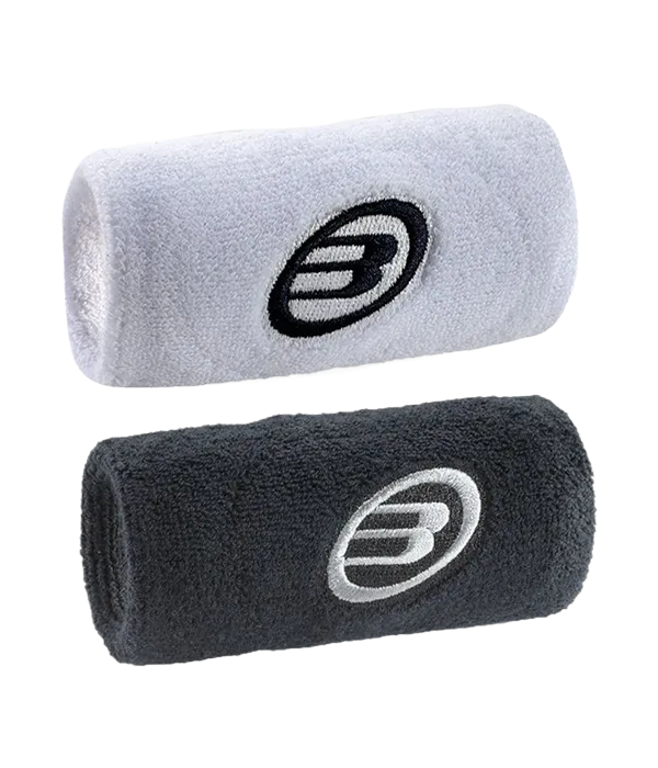 Wristbands Bullpadel BPMU254 Blanco/Negro 2025