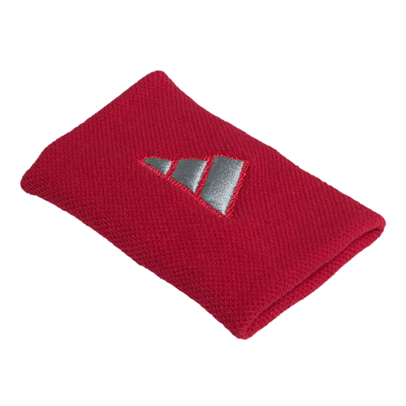 Wristband Adidas Largas Rojas Logo Grande