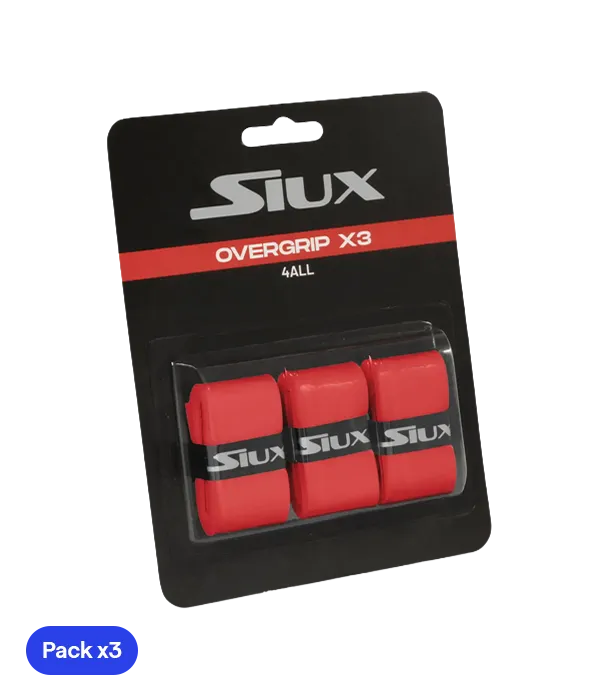Overgrip Siux For All Rojo (Pack x3)