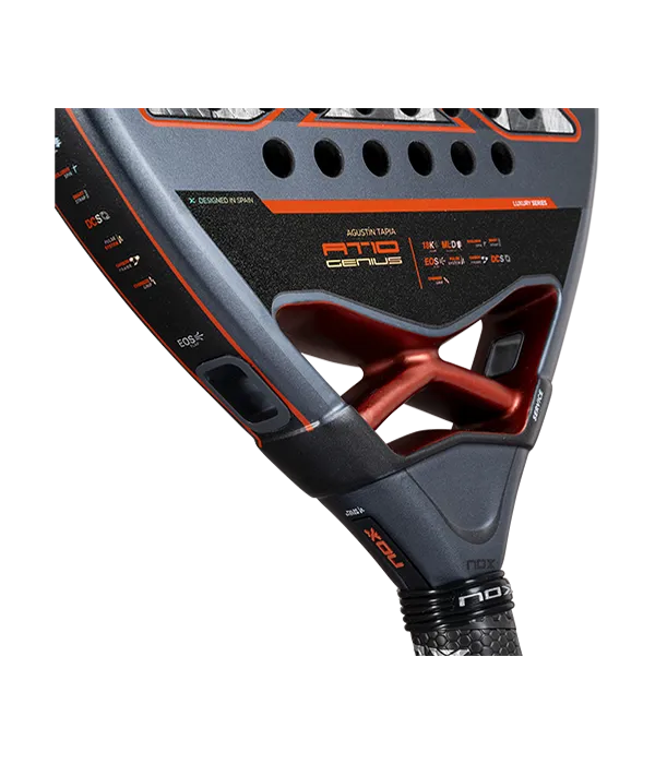 NOX AT10 Genius 18K Alum 2025 Agustín Tapia Padel Racket