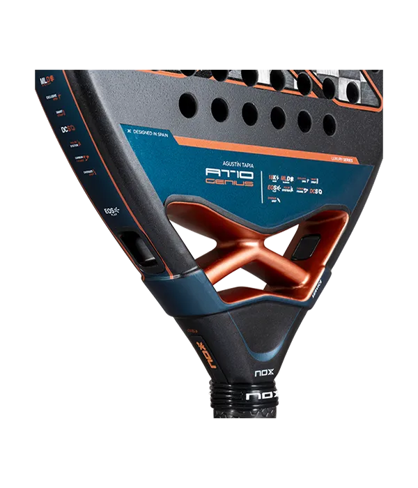 NOX AT10 Genius Attack 18K 2025 Agustín Tapia Padel Racket