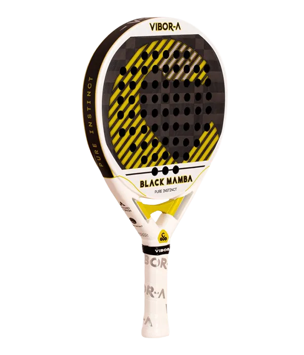VIBOR-A Black Mamba Evo Pro White 2026 Padel Racket