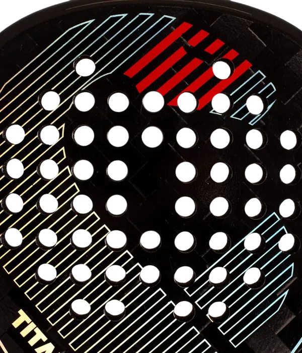 VIBOR-A Titan 15K Black Twill 2026 Padel Racket