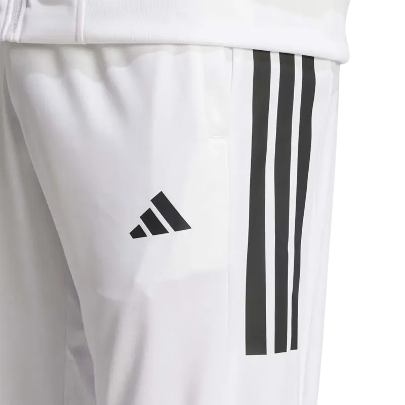 Pantalon Largo Adidas 3S Knit Blanco