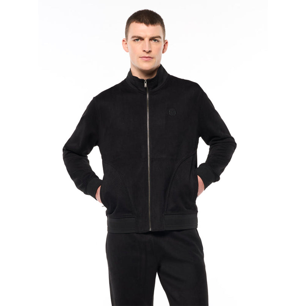 Sergio Tacchini Camoscio Track Jacket | Black Beauty