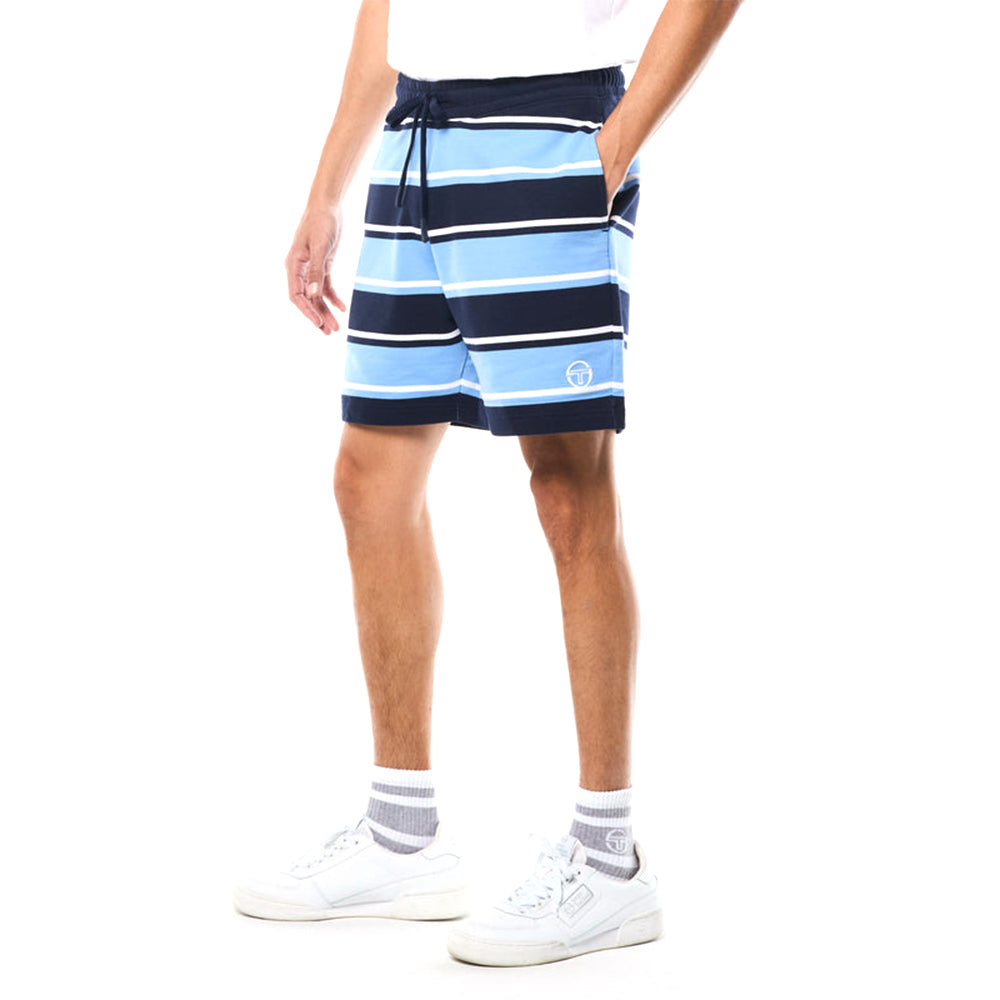 Sergio Tacchini Strisce Stripe Short | Maritime Blue