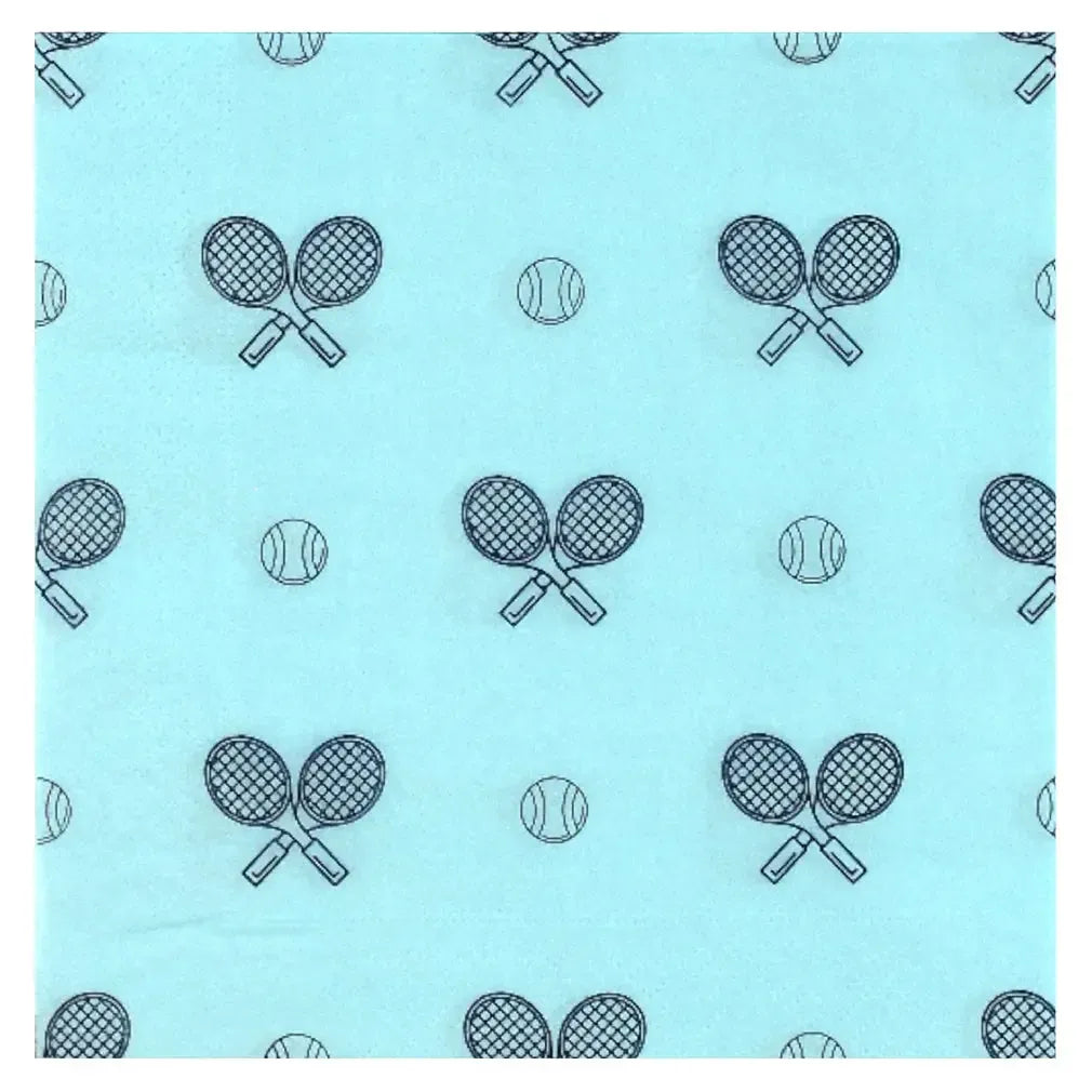 Tennis Cocktail Napkins 20 Pack