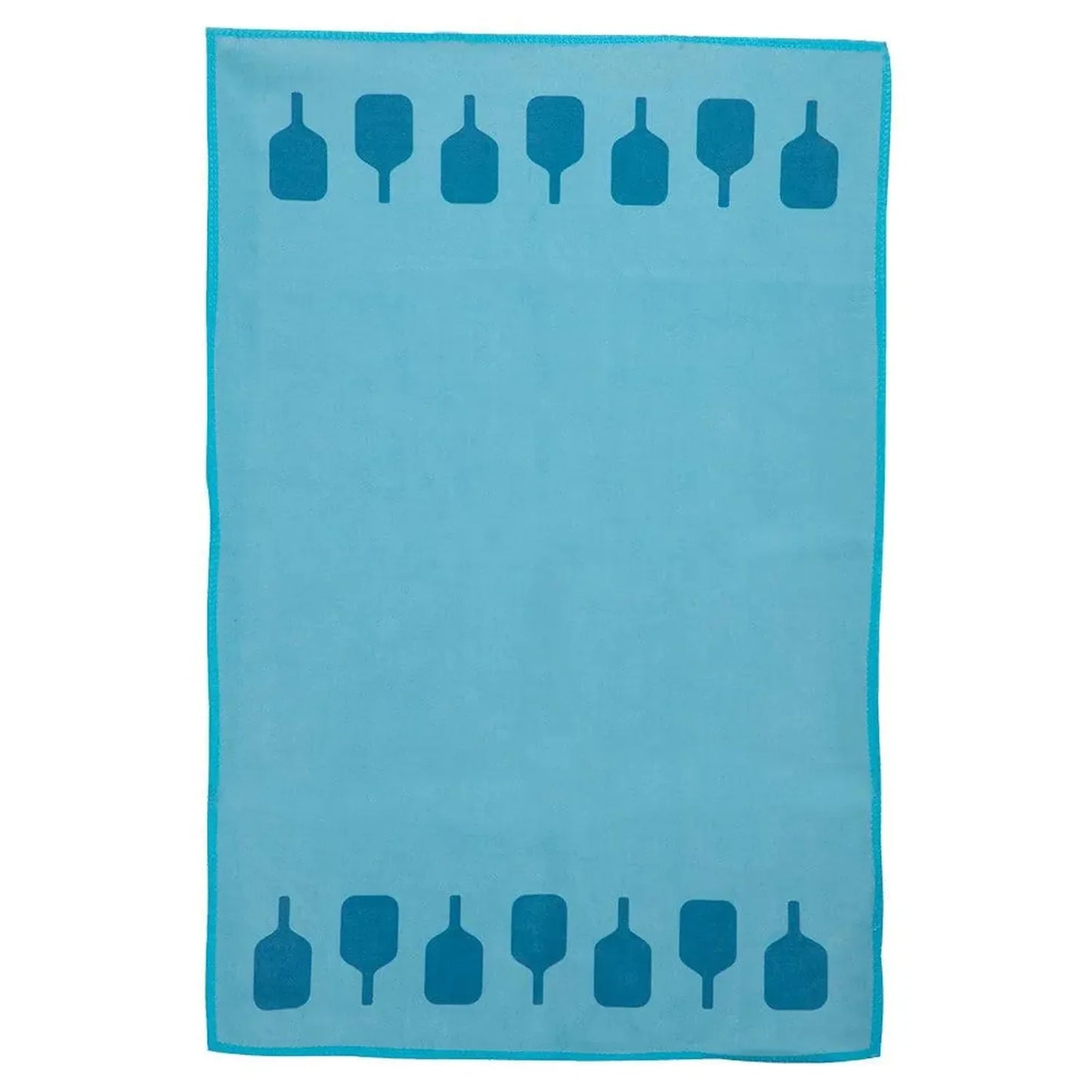 Teal Pickleball Paddles Towel