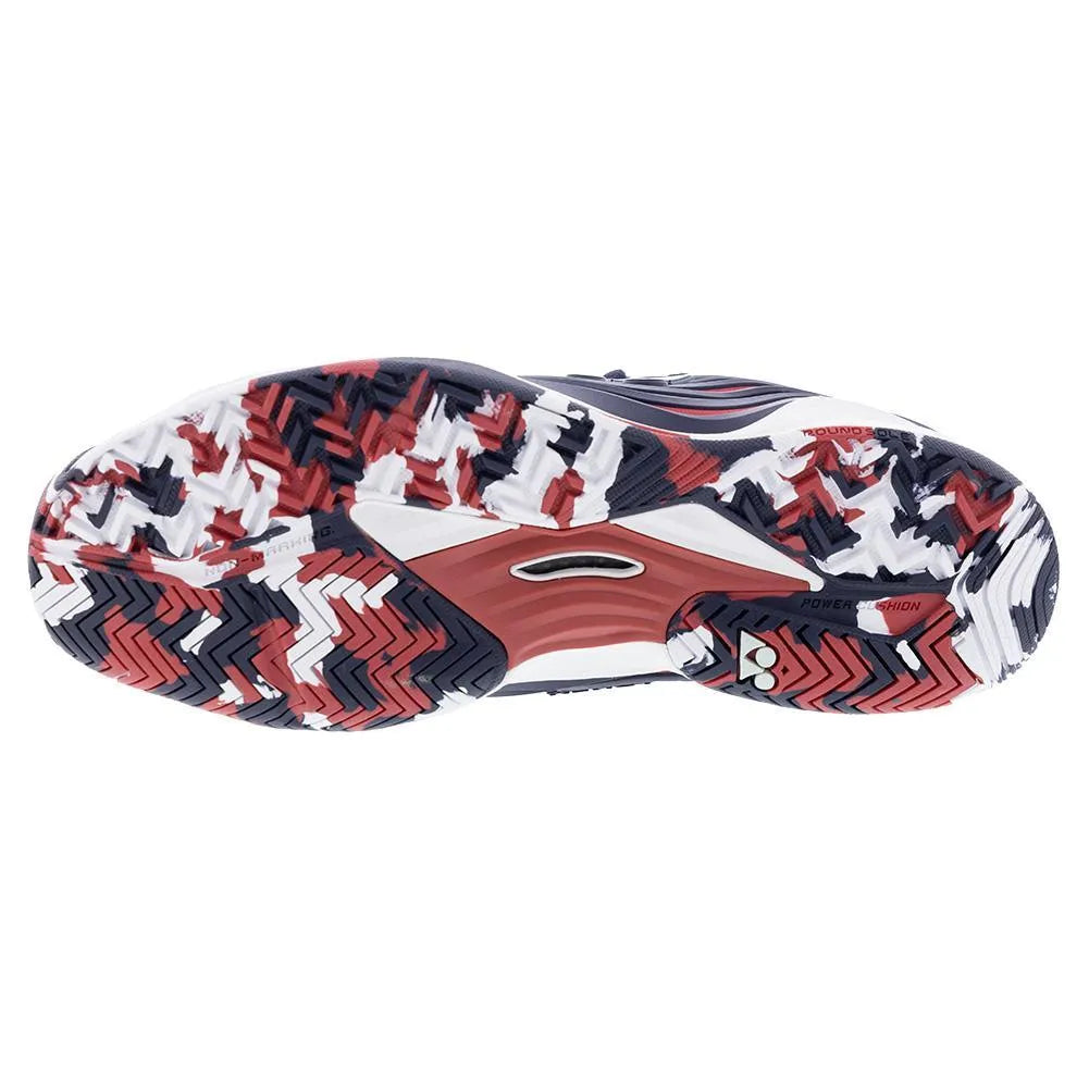 Men's Power Cushion Fusionrev 5 Tennis Shoes Navy and Red