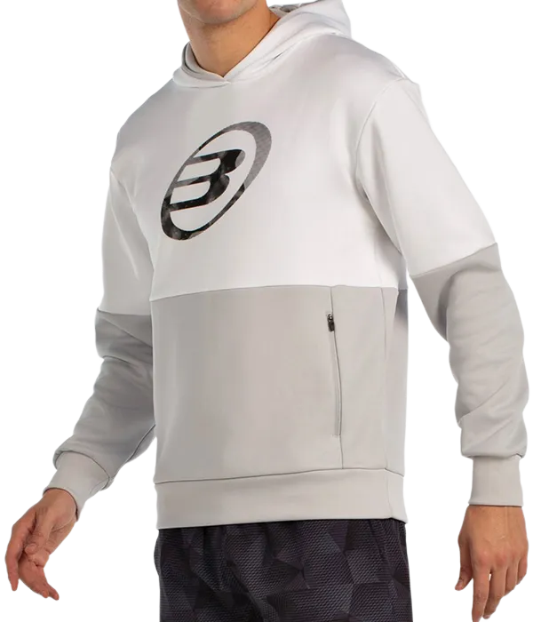 Sudadera Bullpadel Boyal White 2025