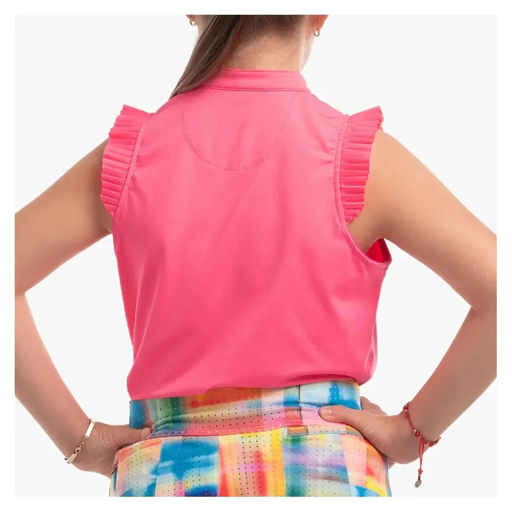 Girls' Pleat Me Up Tennis Tank