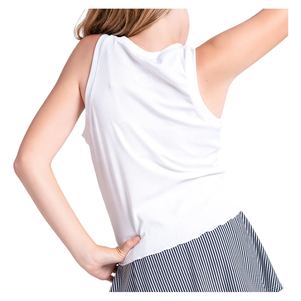 Girls' Flutterline Tennis Tank