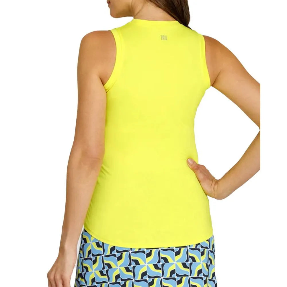 Women's Zealea Tennis Tank Lemon Tonic