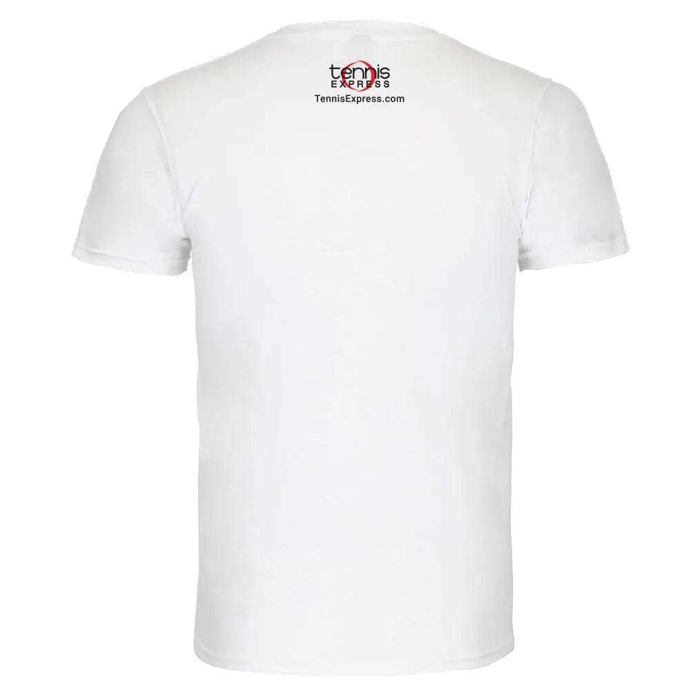 Unisex Don't Touch Tennis Tee White