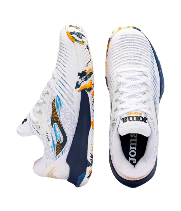 Padel Shoes Joma Point Men 2402 White Blue