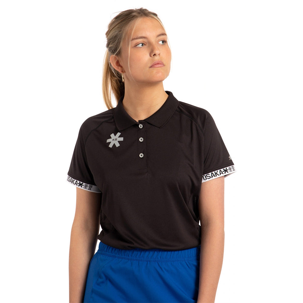 Osaka Women Polo Jersey | Black