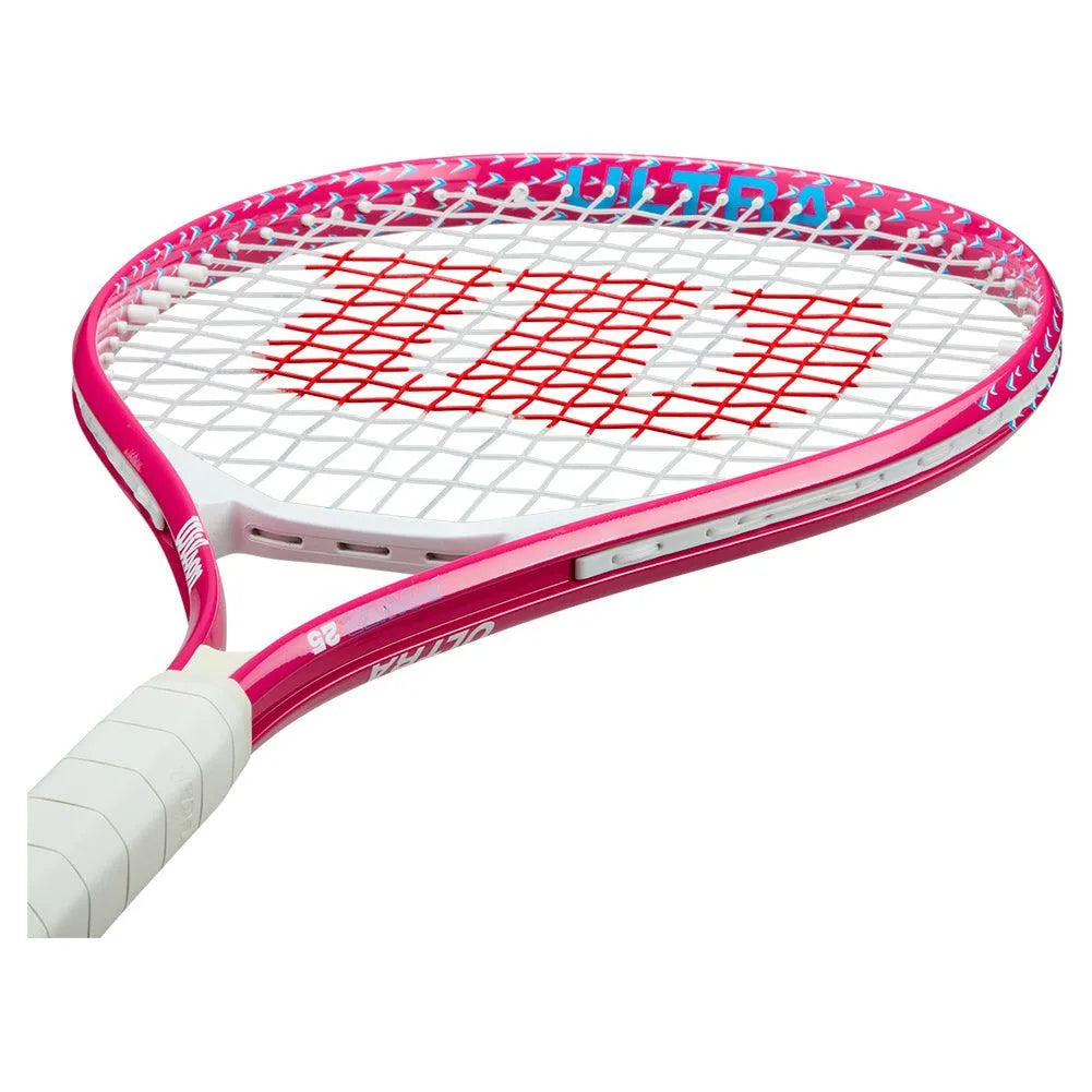Ultra Power Junior 25 Prestrung Tennis Racquet Pink