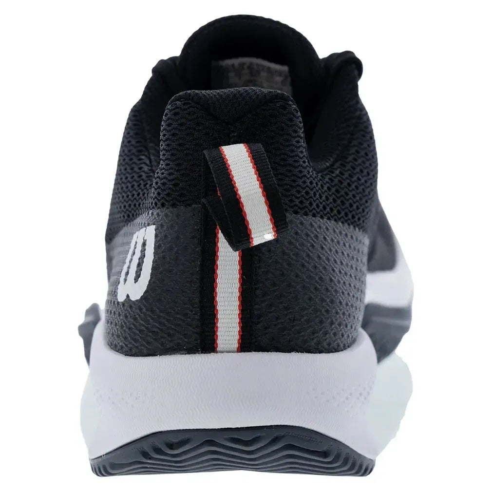 Men's Rush Pro Lite Tennis Shoes Black and Ebony