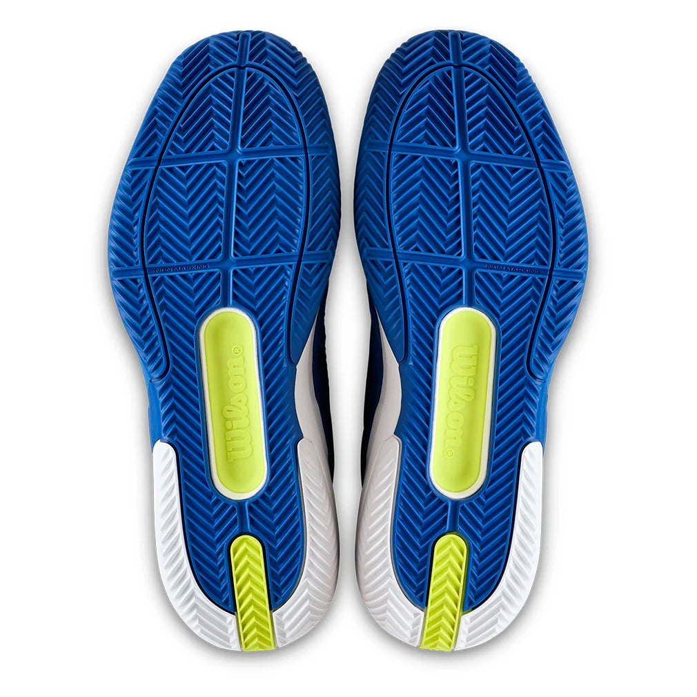 Men's Rush Pro 5 Clay Tennis Shoes Deja Vu Blue and White