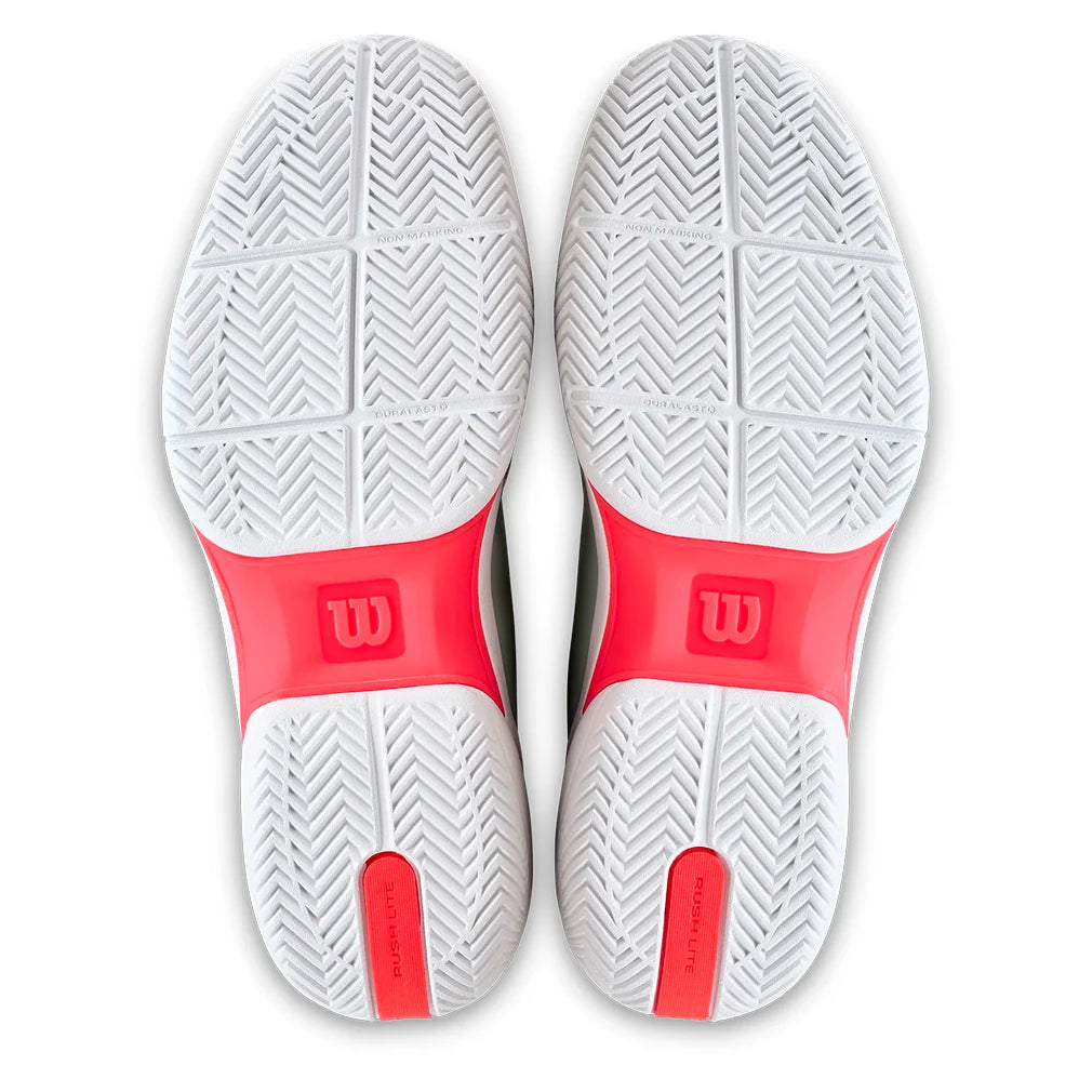 Men's Rush Lite 5 Tennis Shoes White and Bay