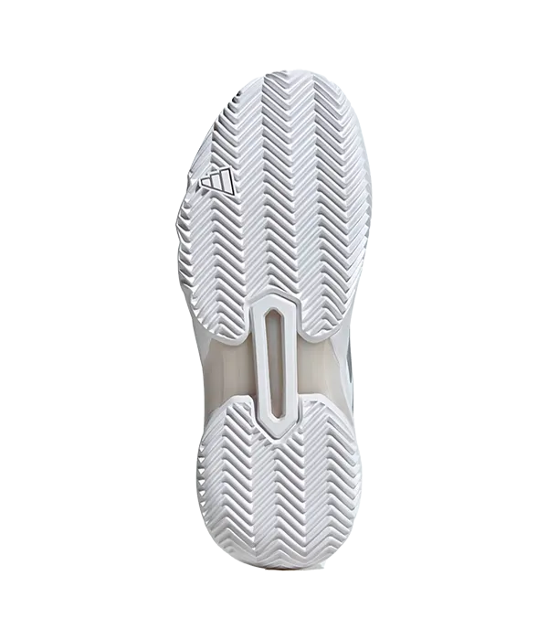 Padel Shoes Adidas CourtJam Control 3 CL Mujer Blanco/Gris 2025