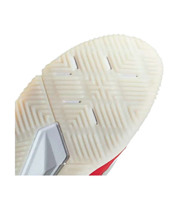 Padel Shoes Adidas Courtquick Padel Mujer Blanco/Rosa metalizado