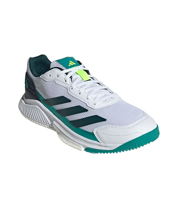 Padel Shoes Adidas Courtquick Padel M Blanco/Verde 2025