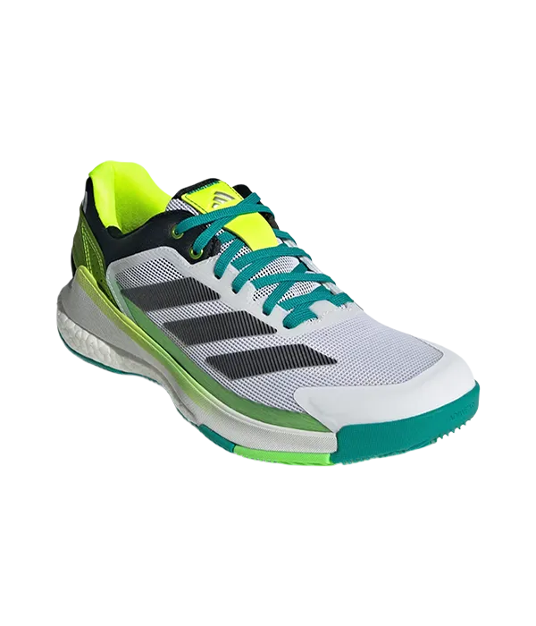 Padel Shoes Adidas Crazyquick BOOST Padel M Blanco/Verde Metalico 2025