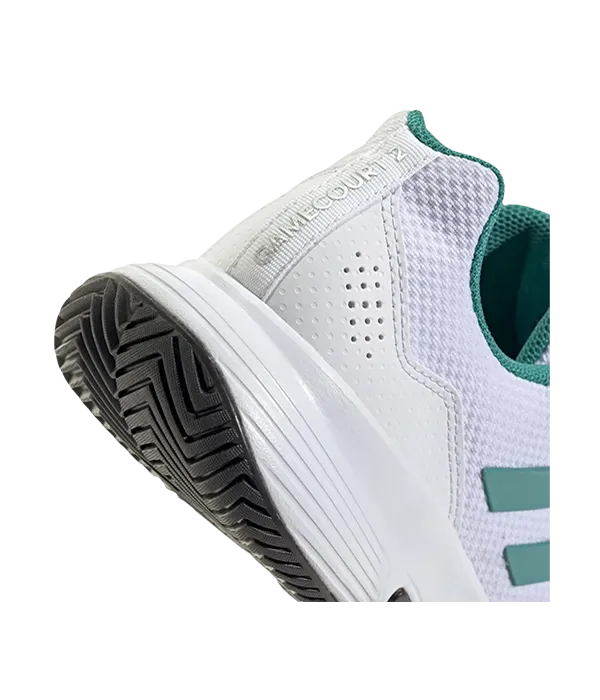 Padel Shoes Adidas GameCourt 2 M Blanco/Verde 2025