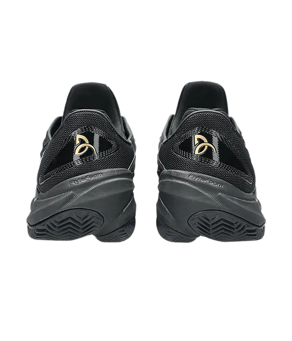Padel Shoes Asics Court FF 3 Novak Clay Night Energy Black/Prism Gold 2025