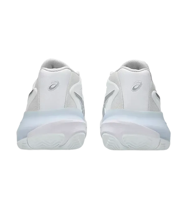 Padel Shoes Asics Gel-Resolution X Clay White/Pure Silver Mujer 2025