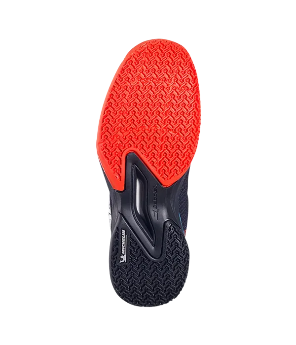 Padel Shoes Babolat Jet Premura 2 Junior Black/Tomato Red 2025