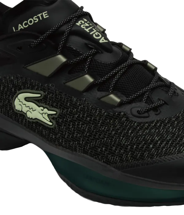 Padel Shoes Lacoste AG-LT23 Black/Green 2025