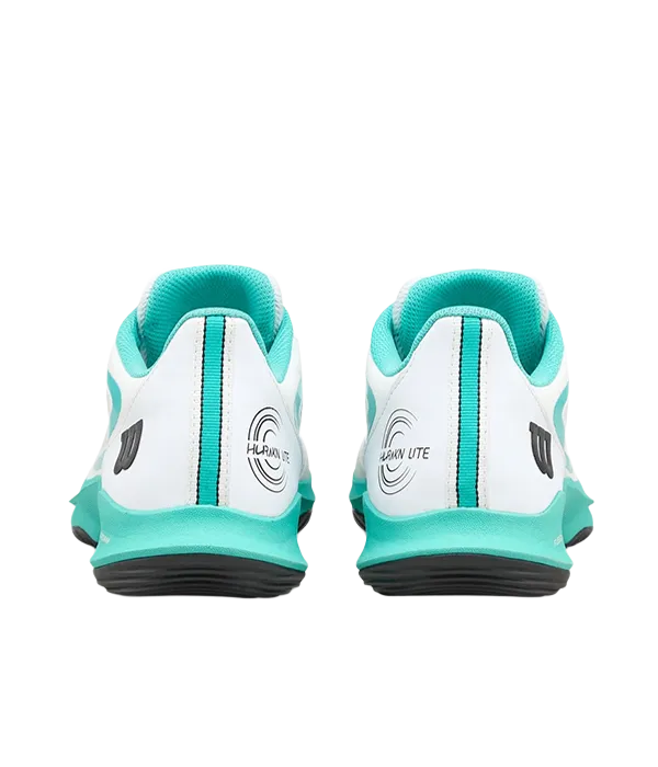 Padel Shoes Wilson Hurakn Lite White/Turquoise/Black Mujer 2025