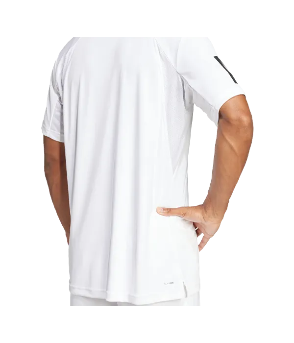 Camiseta Adidas Club 3STR White 2025