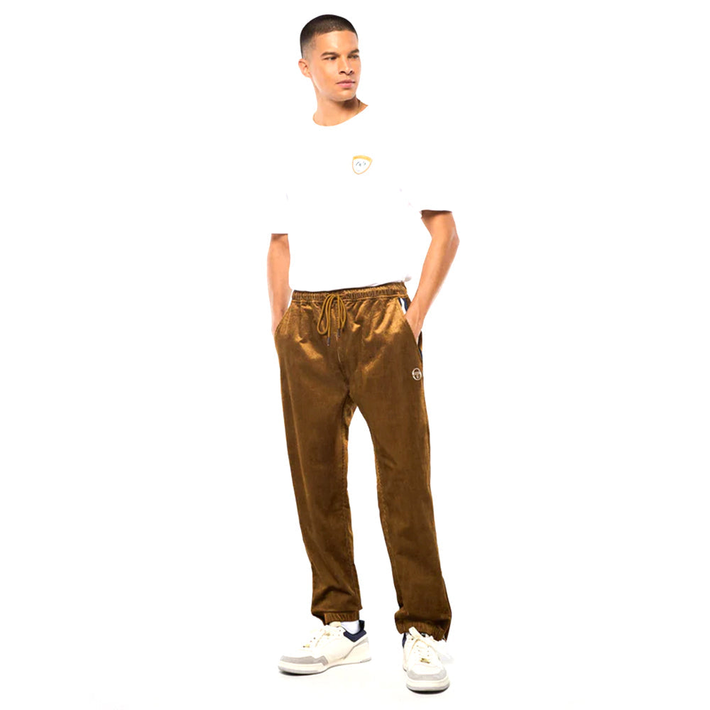 Sergio Tacchini Cordurato Track Pant | Bronze Brown