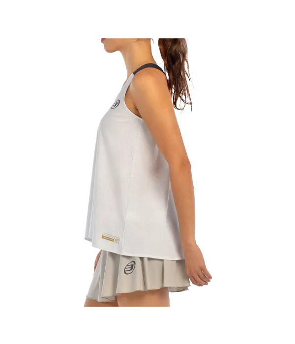 Camiseta Tirantes Bullpadel Agore Mujer White 2025