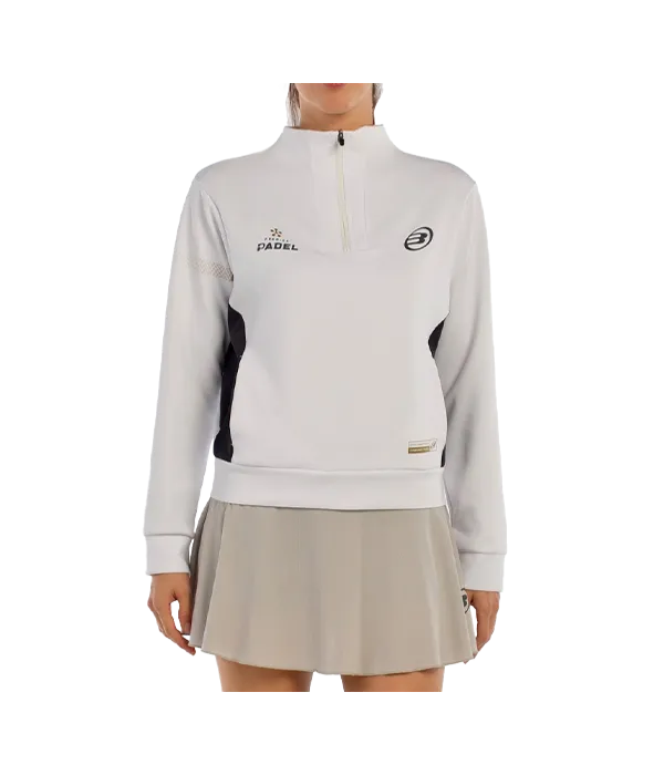 Sudadera Bullpadel Airar Mujer White 2025