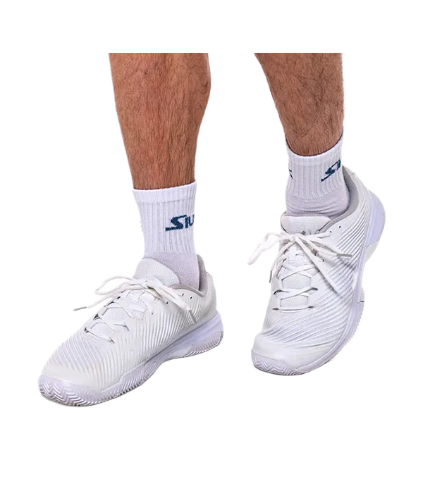 Socks Siux Cortos Reveal Blanco/azules 2025