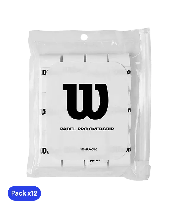 Overgrips Wilson Padel Pro White (Pack x12)