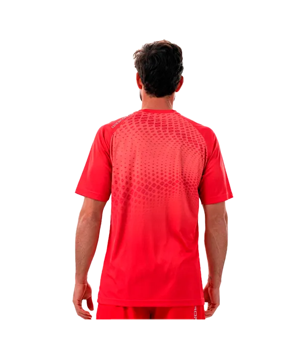 Camiseta Drop Shot Benara Lima Rojo