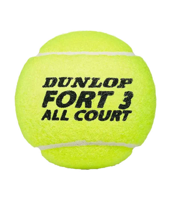 Balls Dunlop Fort All Court (Pack x3)