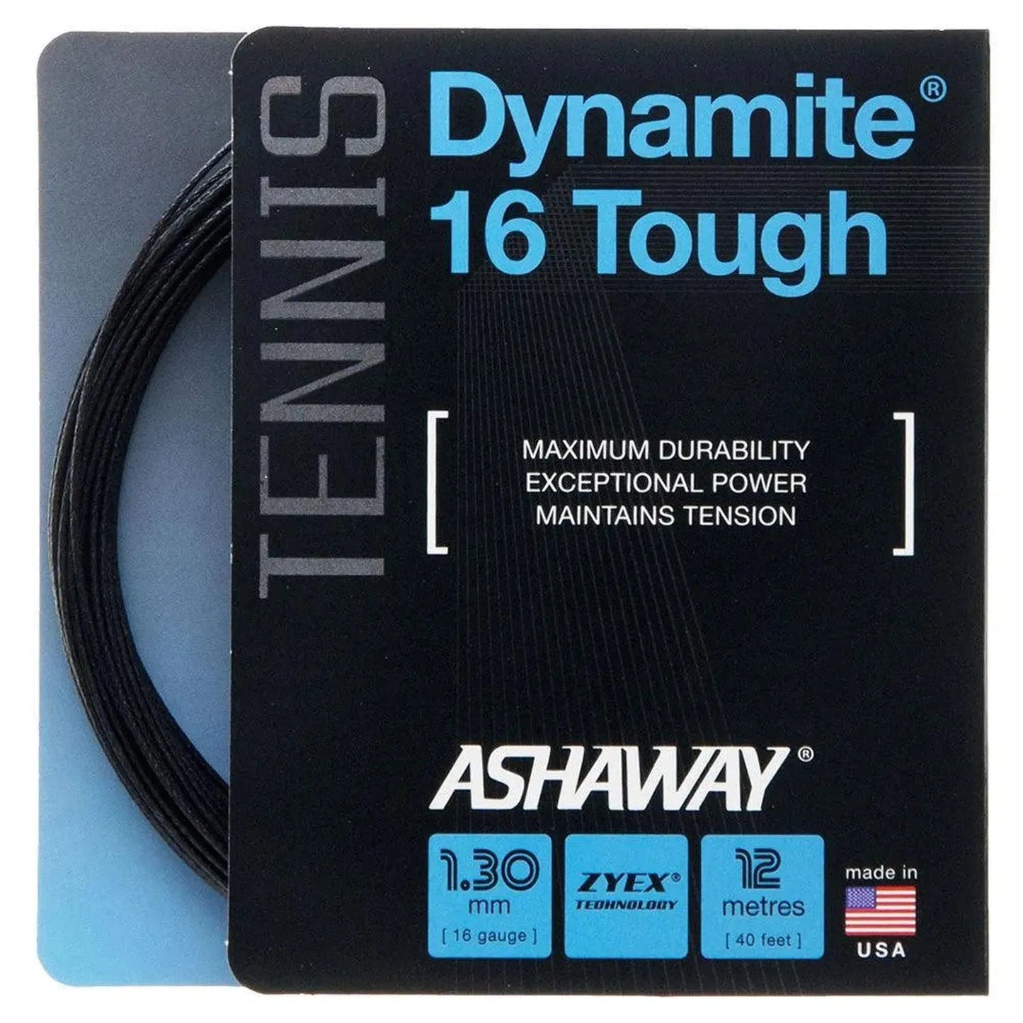 Dynamite 16G Tough Tennis String BlackTienda Tennis