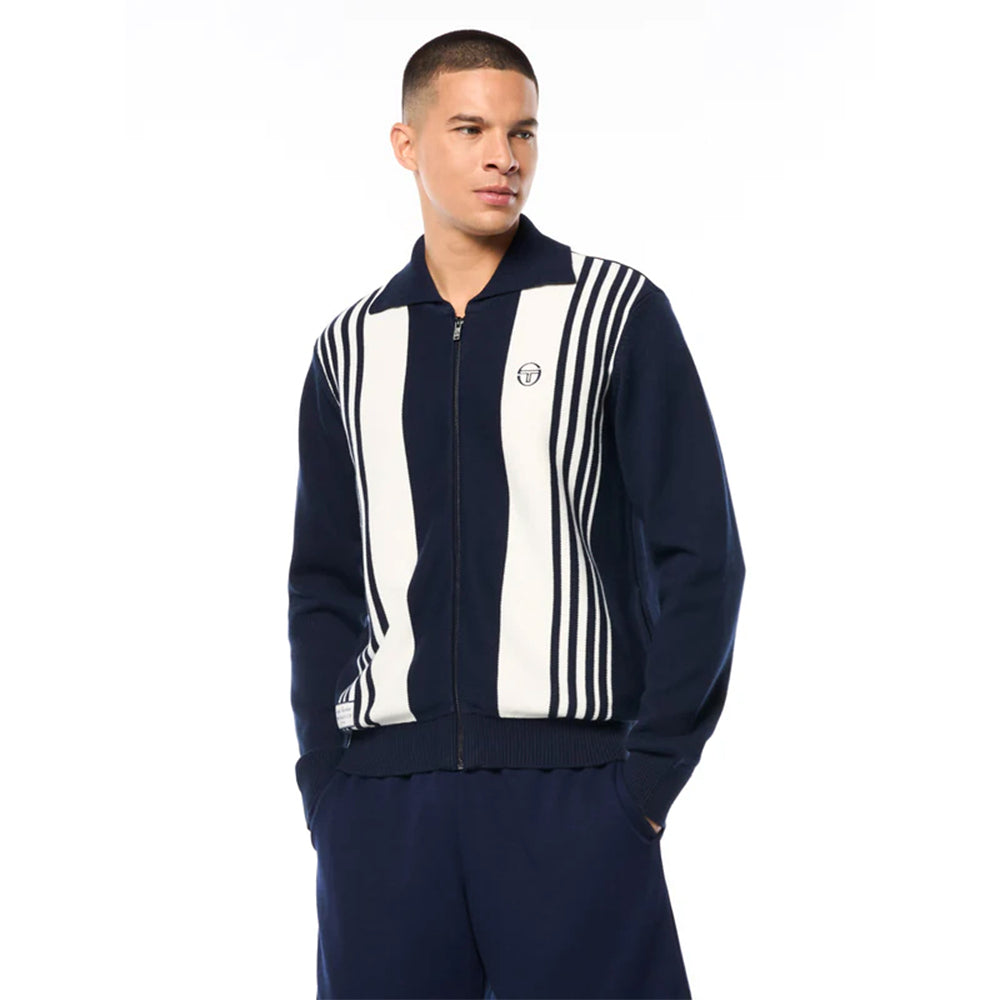Sergio Tacchini Cipri Knit Cardigan | Maritime Blue